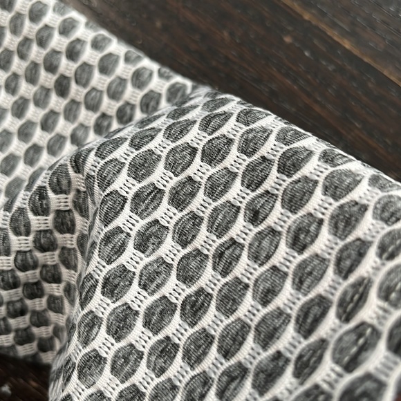 Scrunch bum Yoga Pants Small Grey White - Picture 3 of 5